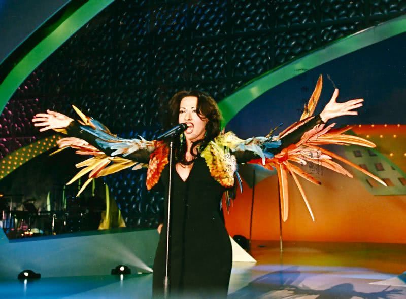 Dana International’s “Diva” at eurovision